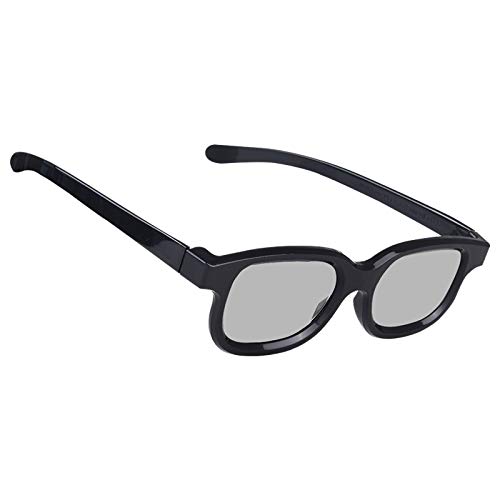 GELETE 3D Glasses for Movies Passive Unisex Passive 3D Glasses for LG, Panasonic, Vizio and All Passive 3D TVs & RealD 3D Cinema Glasses (12 Pack Give 4 Pack)