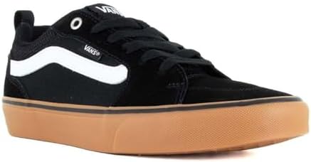 Filmore, Sneaker a Collo Alto Uomo, Black and Gum, 42.5 EU