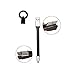 Short USB Type C Cable Portable Charger Keychain Cord - Data Sync, Compatible Samsung Galaxy S8/S9, Note 7/8, Other USB C Devices