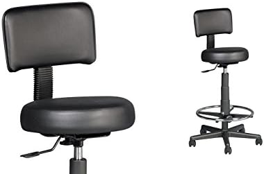 Kayline 807V Hair Cutting Stool w/Back