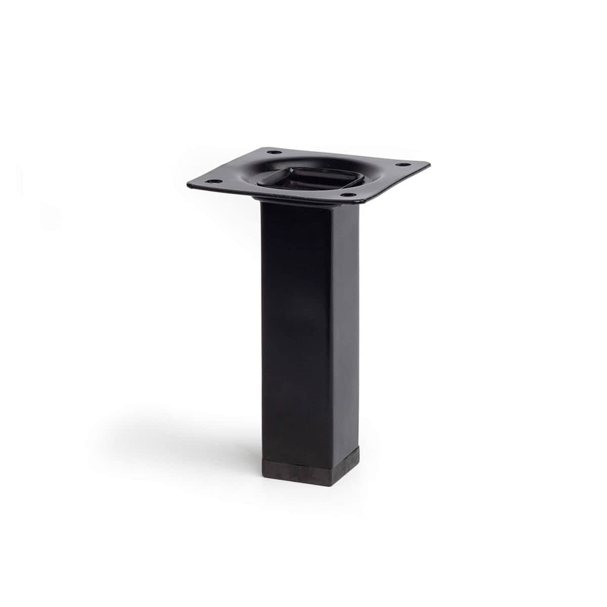 Shelf Depot L100 Square Steel Leg with Hangers - Black (Pack of 4)