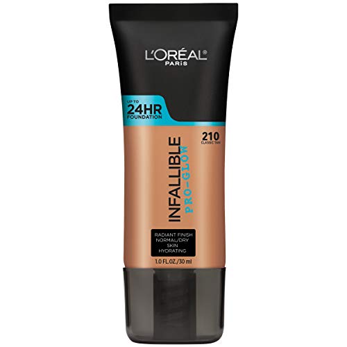 L'Oreal Paris Makeup Infallible Up to 24HR Pro-Glow Foundation... 31q028WXwjL
