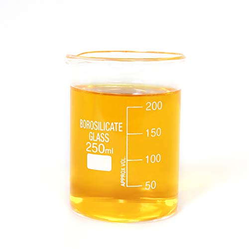 Sciencent Borosilicate Glass Low Form Glass Beaker, 100/250/500 (Pack of 3)