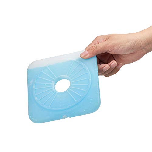 RINBOTTLE Ice Packs for Lunch Box Slim Reusable Freezer Dry Ice Pack