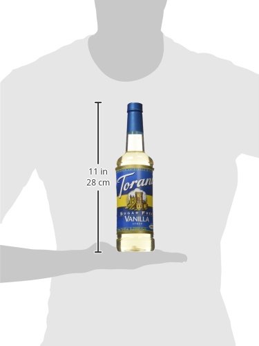 TORANI SUGAR FREE SYRUP, VANILLA, 25.4 OUNCE