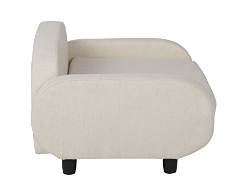 Paws & Purrs Pet Upholstered Sofa Bed, Oatmeal - Thumbnail 4