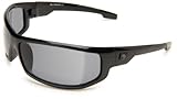 Bobster AXL EAXL001 Wrap Sunglasses,Black Frame/Smoked Lens,One Size