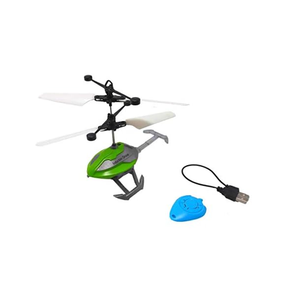 RC Hubschrauber mit Sensorsteuerung (Grün) UFO Drohne für Kinder Einfach zu Steuern per Bewegungssensor Handsteuerung… – Bild 6