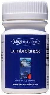 Lumbrokinase - 60 Capsules - Allergy Research Group by Lumbrokinase