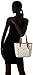Michael Kors Mk Jet Set Signature Shoulder Bag, White , Medium