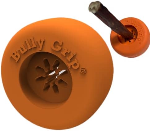 Bully Stick Holder For Dogs | Slow Feeder Treat Dispenser & Safety Device | Small Size For Dogs Up To 70 Lbs