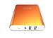i-Blason Aero 10400 mAh Dual Port Ultra Compact External Battery Portable USB Charger Power Bank - Intelli-ChargeTM Wide Compatibility, Fast Charging, High Capacity (Orange)
