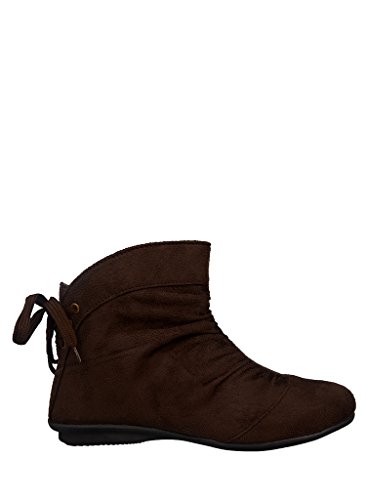 bruno manetti women brown suede leather boots