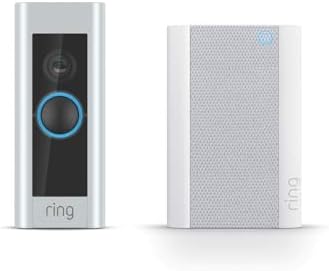 Ring Wired Doorbell Plus (Video Doorbell Pro) and Ring Chime Pro