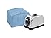 RITZ Polyester / Cotton Quilted Two Slice Toaster Appliance Cover, Dust and Fingerprint Protection, Machine Washable, Light Blue