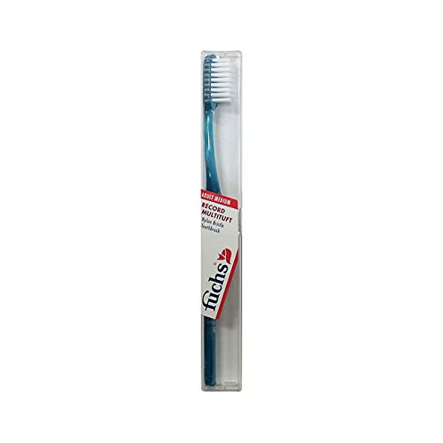 Fuchs Adult Medium Record Multituft Nylon Bristle Toothbrush