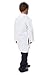 Dress Up America Kids Lab Coat – White Doctor Costume for Boys & Girls – STEM Play Dress-Up for Scientists & Doctors