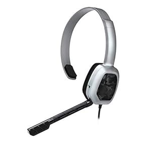 PDP Gaming LVL1 Wired Chat Headset With Noise Cancelling Microphone: Grey Camo – Xbox One