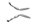 Solo Performance High Flow Catalytic Converters for 5th Gen. 2012 - 2015Chevrolet Camaro V6 3.6L LFX Direct Injection