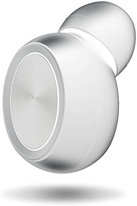 Bummd Wave Point Bluetooth Earbud,6hrs playtime Magnetic USB Charger,Portable Invisible Mini Wireless Headset,Single Inear Earphone with Mic for Andriod, Ios ,Windows Elec Equipments (white)