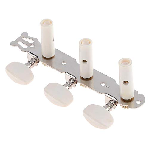 LDCRE 2PCS/Lot Square Heads Plastic Knob Guitar String Tuning Pegs Machine Head Tuners Keys Parts for Bass Acoustic Guitar Accessories - Thumbnail 3
