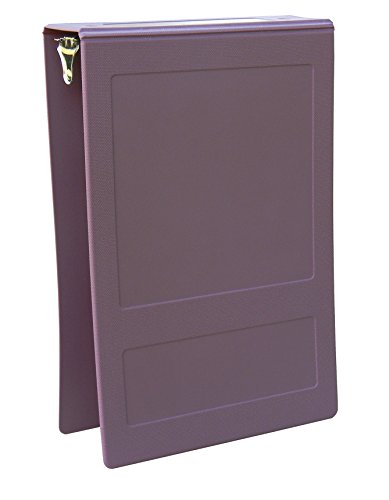 OMNIMED 205008-PM2 Top Open Molded Binder 2'' - 2 Ring - Plum (EA) - Thumbnail 2