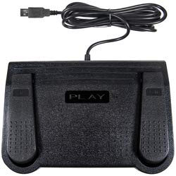 Express Scribe Transcription Foot Pedal - Compatible with Windows or Mac Paid Version - Thumbnail 5