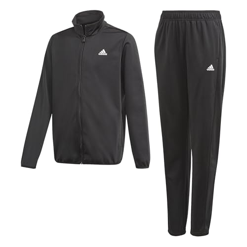 [アディダス] ジュニア サッカー トラックスーツ YB ESS TRACKSUITS ブラック/ホワイト 29326 GN3974 J110