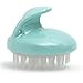 Shampoo Scalp Massage Brush - Scalp Massager - Silicone Comb Rubber Bristles Anti-Slip Scalp Shower Hair Brush Helps Control Dandruff and Increase Scalp Circulation (Green)
