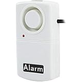 120db Automatic Power Cut Failure Alerter, LED Indicator Smart Outage Alarm Warning Siren for Home/Office/Shop