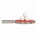 Duplex | 4 Star Ping Pong Paddle - Table Tennis Blade with Rubber - Beginner Through Expert Racket