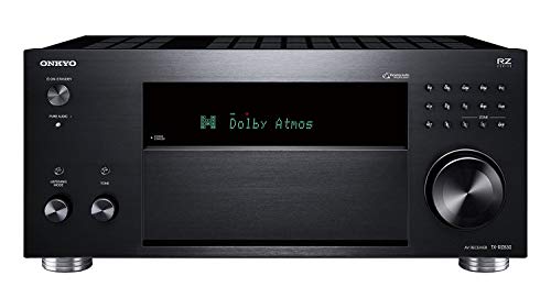 Onkyo TX-RZ830 9.2 Channel 4K Network A/V Receiver Black with Support for Google Assistant and Alexa
