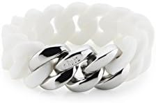 Classic 20 Small White / Silver-tone