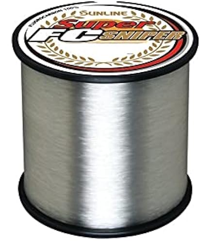 Sunline クランクFCクリア 12ポンド 200ヤード Abrasion Resistant Fishing Line Sunline Fluorocarbon Fishing Line