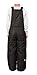 Arctix Infant/Toddler Chest High Snow Bib Overalls, Black, 2T