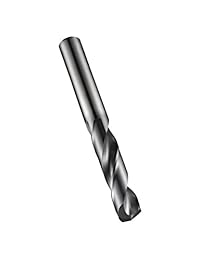 Dormer R458 punta broca para taladro, de carburo sólido, con acabado de nitruro de titanio aluminio, transmisión redonda, punta dividida de 140 grados, 1