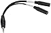 Azden i-Coustics HX-Mi TRRS Mic/Headphone Audio Adapter Cable for Smartphones & Tablets