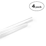XSPC PETG Tubing 10mm ID, 14mm OD, 0.5m, Clear, 4-Pack