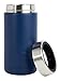 RTIC Can Cooler Insulated, Drink, Beverage, Bottle, Soda Can Cooler with Lid, Stainless Steel Metal, Double Wall Insulation Coozie for Cans, Sweat Proof, 16 oz, Navy