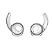 ITIS 3 Pairs Replacement S/M/L Left and Right Side Secure Fit Wingtips for Beats Tour in-Ear Earphones and Other Similar in-Ear Earphones with ITIS Headphone Cable Cord Clip
