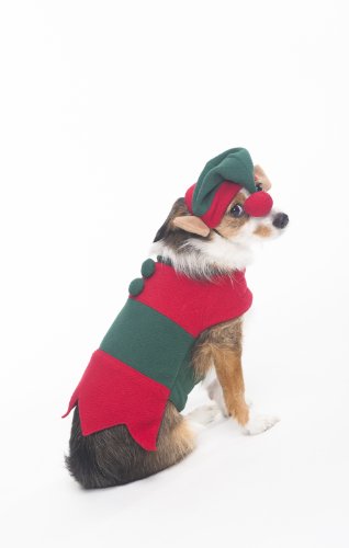 Fashion Pet Santa's Helper Costume for Dogs