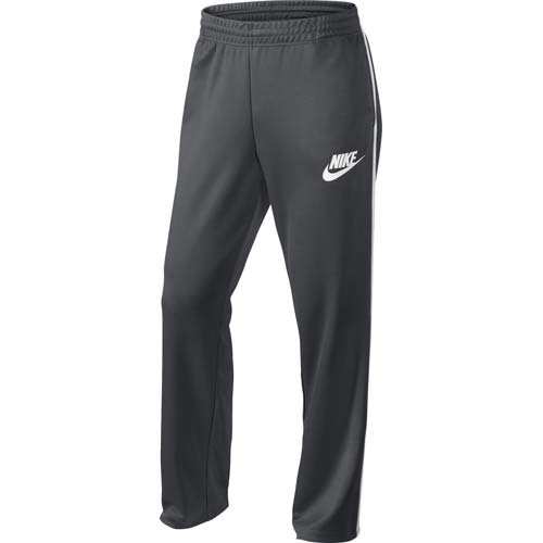 nike black polyester track pants
