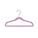 Closet Complete Kids Size, Premium Heavyweight, Virtually-Unbreakable, Velvet Hangers – Ultra-Thin, Space Saving, No-Slip, 360º Spin, Perfectly Sized for Kids 4-15 Years, Pink, Set of 25