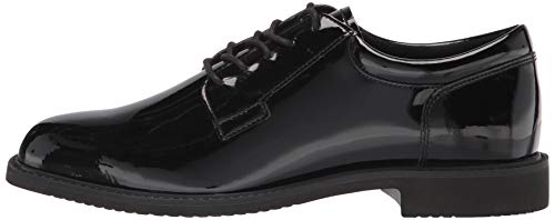 Bates Men's Sentry Lux High Gloss Oxford, Black 14