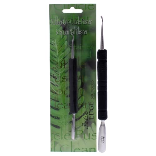 FantaSea Rubber Grip Cuticle Pusher and Nail Cleaner