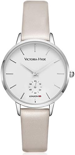 VICTORIA HYDE Women Quartz Wrist Watches with Genuine Leather Strap for Ladies