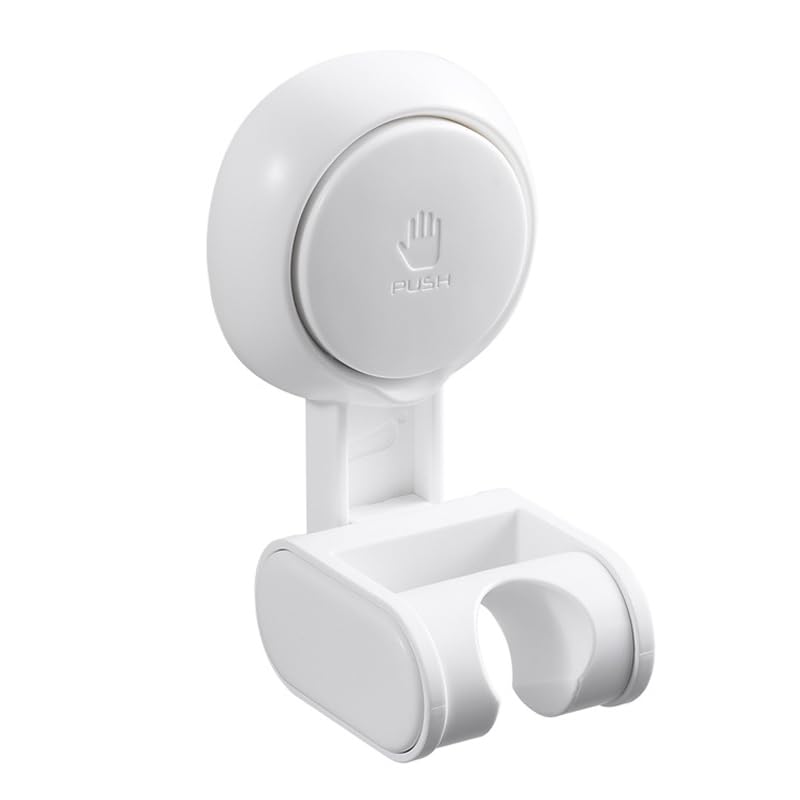 Shower Head Holder - Shower Holder Bracket - Suction Shower Head Holder - Adjustable Handheld Bracket Accessories for Bathroom