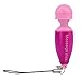 Mini Massager Stick with Mobile and Key Chain for Female-color Random