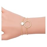 Zealmer Gold Chain Charm Bracelet Cosplay Snitch Bracelet Pendant Anchor Dove Disc Ring