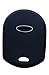 Key Fob Cover for Ford Exploer: 3 Buttons Key Fob Case Protector Fit for Ford F150 F250 F350 Edge Ranger E150 E250 E350 Flex Super Duty Excape Freestyle Mercury Mariner 2004 to 2016 (Black)